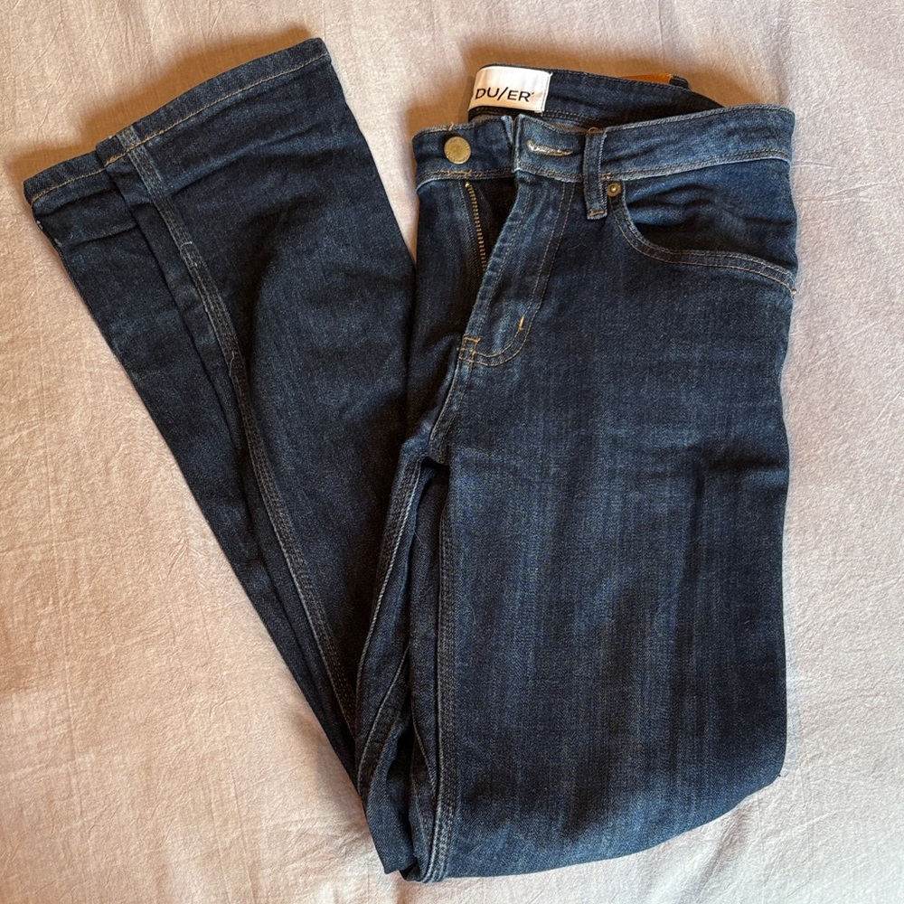 DUER Performance Mid-Rise Slim Jeans